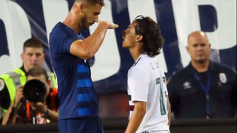 Matt Miazga y Diego Lainez. Frederick Breedon/Getty Images