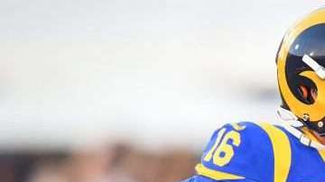 El quarterback de los L.A. Rams Jared Goff. (Foto: Harry How/Getty Images)