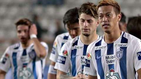 El japonés Keisuke Honda jugador de los Tuzos del Pachuca. (Foto: Imago7/Ulises Naranjo)