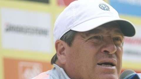 Miguel Herrera director técnico del América, se pronuncia contra la violencia. (Foto: Imago7/Marcos Domínguez)