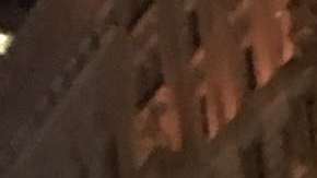 Los manifestantes caminaron desde la iglesia St. Bart’s hasta la Torre Trump.