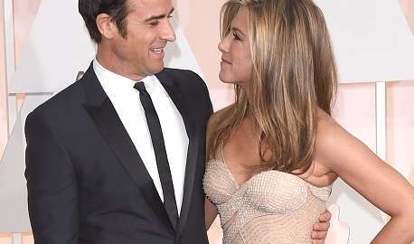 Justin Theroux y Jennifer Aniston.