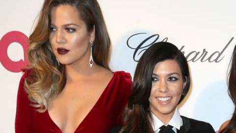 Khloe, Kourtney Kim Kardashian.