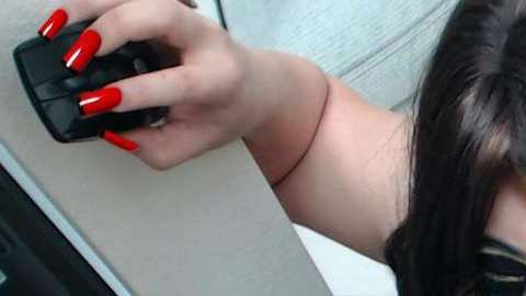 Bryan Deneumostier vestido de mujer.