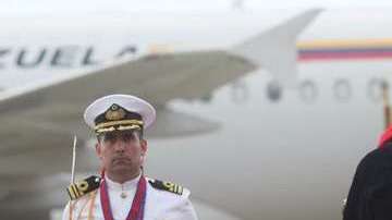 Maduro al aterrizar de vuelta en Venezuela