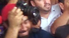 Diego Armando Maradona fue recibido por una multitud en el aeropuerto de Culicán