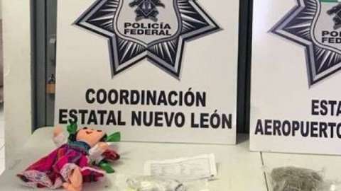 La artesanía mexicana tenía más de mil pastillas de droga,