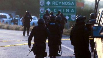 Los policías federales acuden a zonas de gran violencia en México.