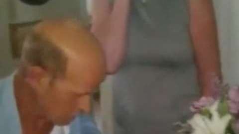 El último aniversario de esta pareja fue organizado por la familia.