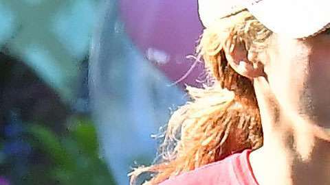 Shakira y su familia visitaron Disneyland.