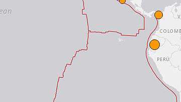 Los terremotos ocurrieron en El Salvador, Panamá, Ecuador y Chile.