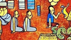 Murales de 1600 años en el templo maya de Chichén Itzá todavía tienen colores vibrantes.