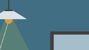 El Li-Fi solo funciona dentro del cono de la luz.