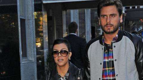 Kourtney y Scott se siguen viendo. (Archivo)