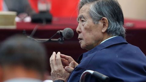 El expresidente peruano Alberto Fujimori.