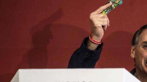 Bolsonaro dice confiar en su elección sin necesidad de una segunda vuelta