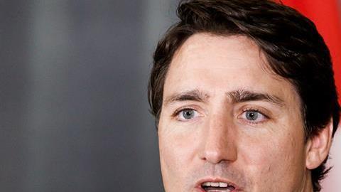 Justin Trudeau, primer ministro de Canadá.