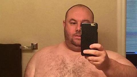 Luego de una crisis con su esposa, decidió bajar de peso y cambiar su vida.