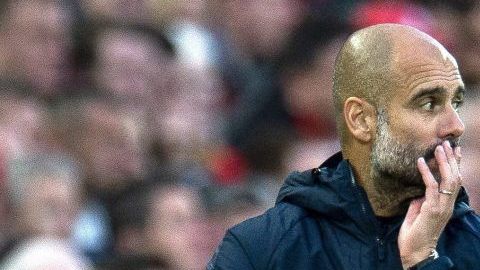 El español Pep Guardiola, técnico del Manchester City. (Foto: EFE/EPA/PETER POWELL)