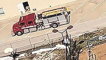 Destrozos tras el paso del huracán Michael