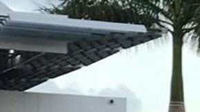 La tormenta tropical Sergio se encuentra sobre Baja California Sur y genera potencial de precipitaciones de muy fuertes a intensas en varios estados del norte de México.