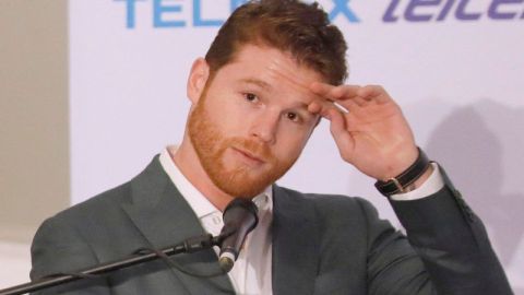 El boxeador mexicano, Saúl 'Canelo' Álvarez. (Foto: EFE/Jorge Núñez)