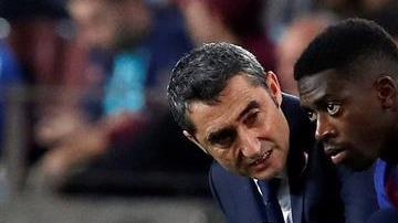 Ousmane Dembelé ya no le llena la pupila al técnico Ernesto Valverde