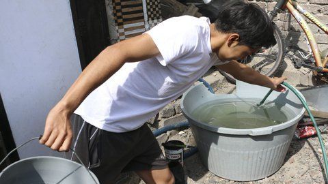 Corte de agua en la capital mexicana