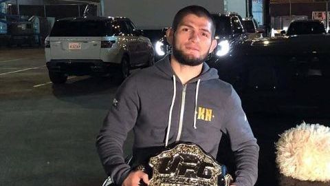 Khabib Nurmagomedov se descaró en redes sociales.