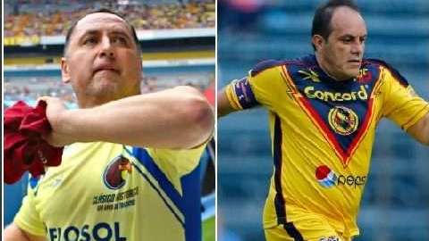 Cuauhtémoc Blanco y sus amigos y excompañeros Germán Villa e Isaac Terrazas. (Fotos: Imago7)