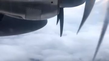 Un avión de la Fuerza Aérea de Estados Unidos persiguió al huracán Michael.