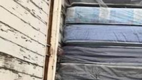 El cargamento tenía las siglas del nombre de “El Chapo”.