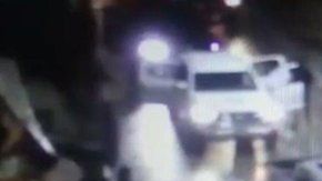 Los desconocidos estuvieron varios minutos en la zona.