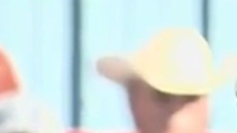 El presidente Trump durante su mitin en Nevada.