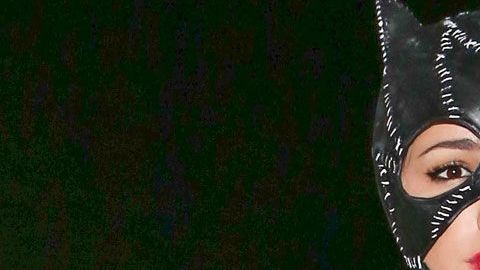 Eiza González disfrutó una fiesta de Halloween.