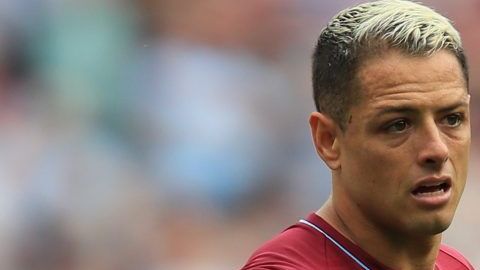 Javier Hernández y el West Ham United no pasaron de octavos en la Copa de la Liga. (Foto: Marc Atkins/Getty Images)
