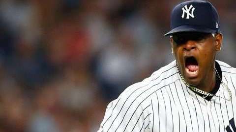Luis Severino intentará llevar a los Yankees adelante en la postemporada.  (Foto: Mike Stobe/Getty Images)