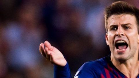 Gerard Piqué no tiene contentos al Barcelona y a su esposa. (Foto: Alex Caparros/Getty Images)