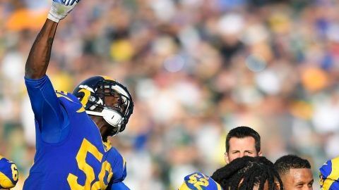 Los Angeles Rams consiguieron ante los Green Bay Packers su octavo triunfo de la temporada. (Foto: John McCoy/Getty Images)
