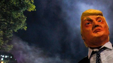 A Bolsonaro lo llaman el Trump brasileño.  MIGUEL SCHINCARIOL/AFP/Getty Images