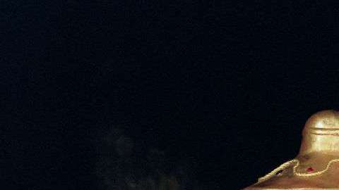 Trump en 1990 en su casino Taj Mahal. BILL SWERSEY/AFP/Getty Images