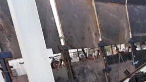 Se enfrentaron los migrantes con la policía federal.