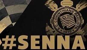 Ayrton Senna da Silva revive en la camiseta del Corinthians.