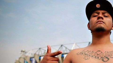 Los integrantes de las barras del América arribarán al estadio Azteca en caravana para el clásico contra Cruz Azul. (Foto: Imago7/Daniel Cárdenas)