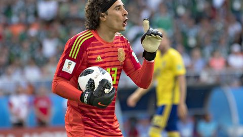 Guillermo Ochoa registró 26 atajadas durante el Mundial de Rusia 2018