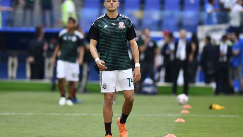 La relación de "Chicharito" Hernández con Sarah Kohan va viento en popa