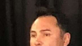 Saúl 'Canelo' Álvarez y Óscar de la Hoya.