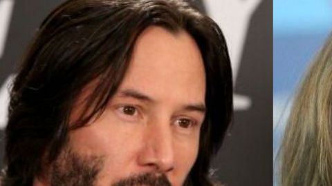 Keanu Reeves y Angelina Jolie.