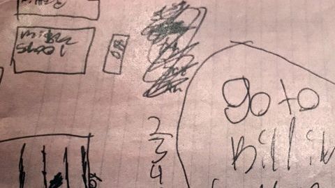 Parte de los mensajes incriminatorios