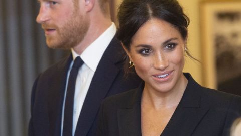 Meghan Markle y el príncipe Harry.